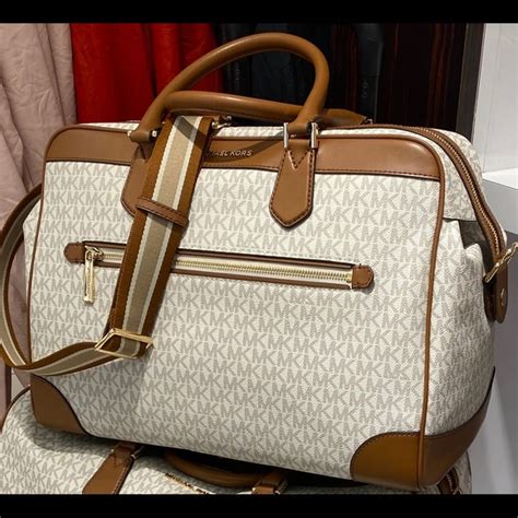 michael kors travel bags in amazon|michael kors weekender bag sale.